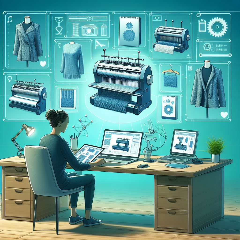 knitting machines, repair, techniques and more...