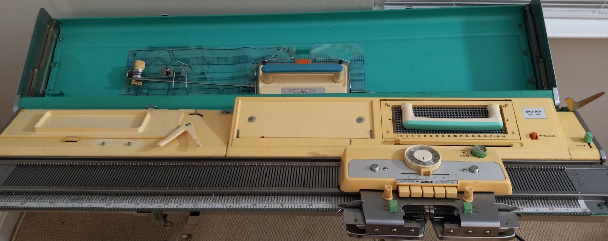 Brother KH800 knitting machine, serviced and tested in March 2024